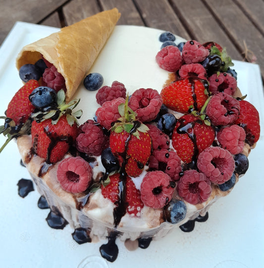 Berry Ice Cream Cheese Cake - Local delivery Only - Free Delivery