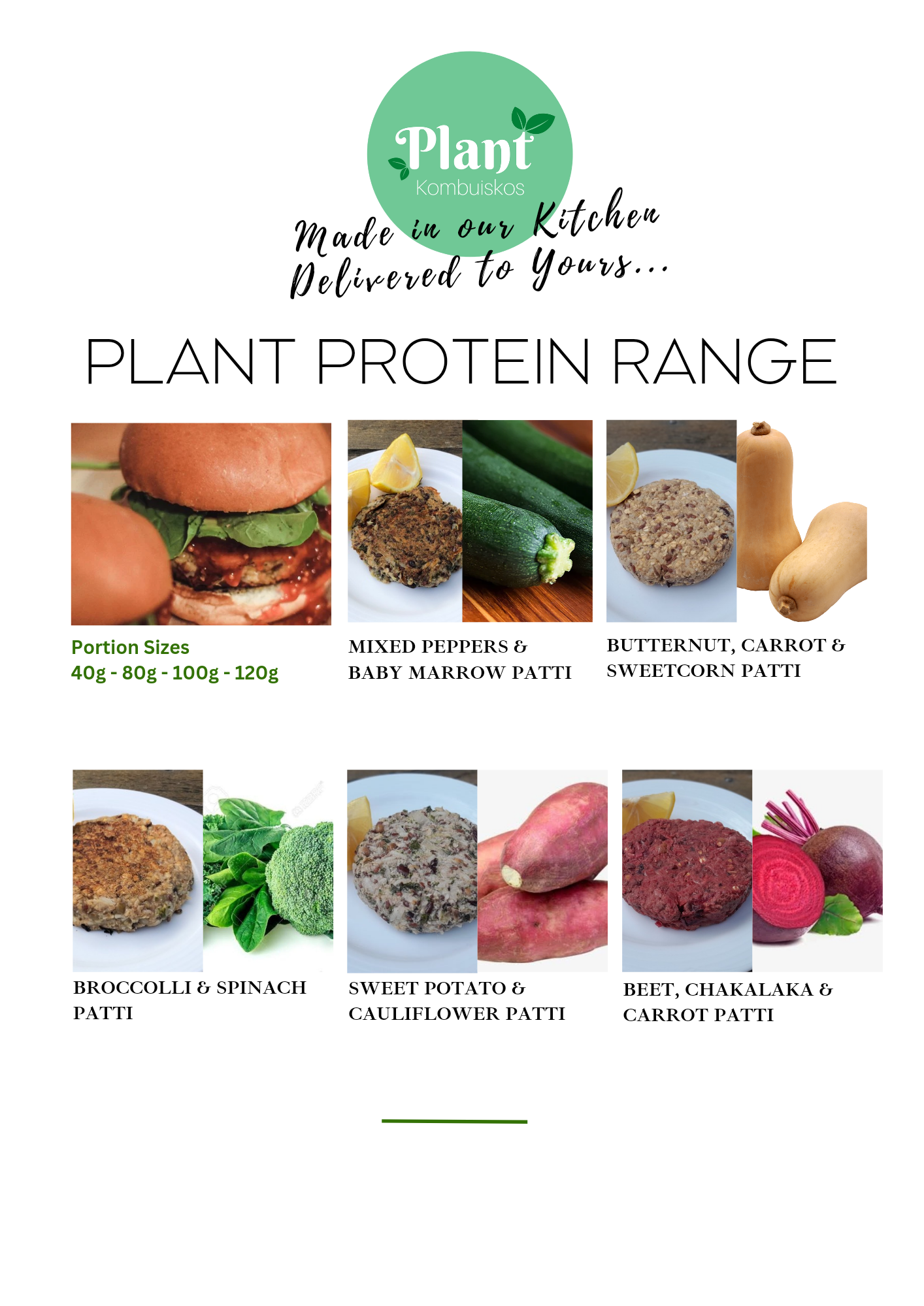100% Natural Vegetarian 2-PACK Patties - Available in Selected Areas