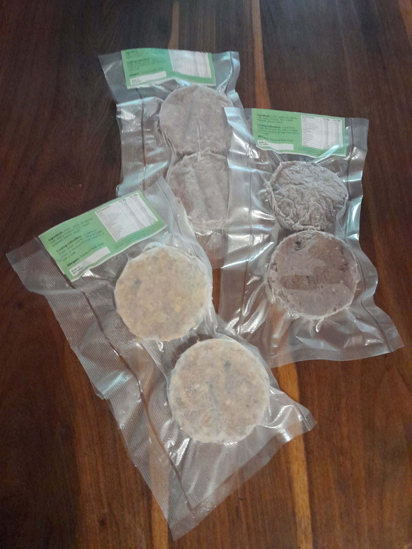 100% Natural Vegetarian 2-PACK Patties - Available in Selected Areas