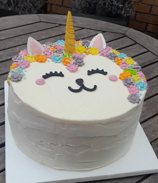 Unicorn Ice Cream Cake - Available Locally Only - Free Delivery