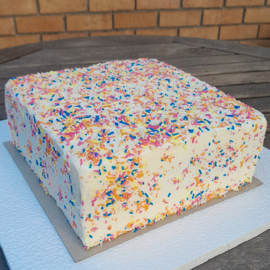 FunFetti Square Ice Cream Cake - Available Locally Only - Delivery Free