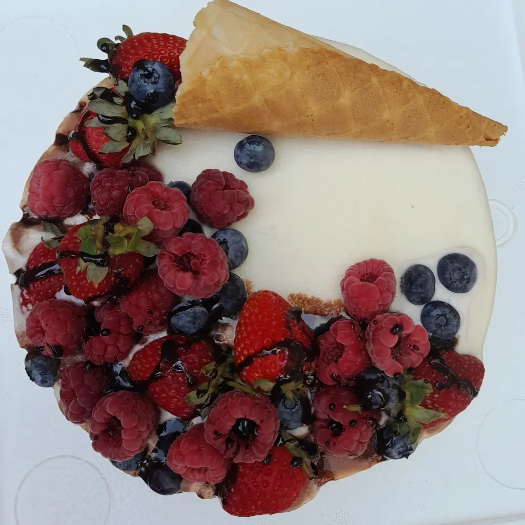 Berry Ice Cream Cheese Cake - Local delivery Only - Free Delivery