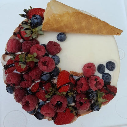 Berry Ice Cream Cheese Cake - Local delivery Only - Free Delivery