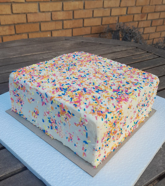 FunFetti Square Ice Cream Cake - Available Locally Only - Delivery Free