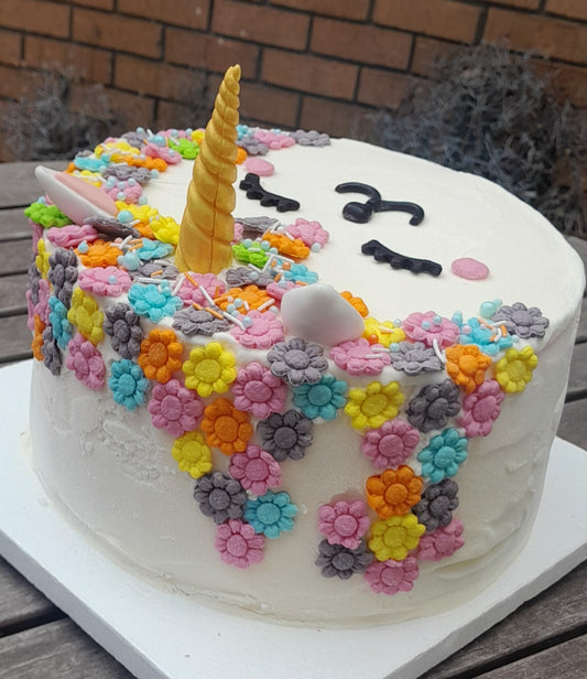 Unicorn Ice Cream Cake - Available Locally Only - Free Delivery