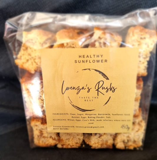 Lorenza's Healthy Sunflower Rusks